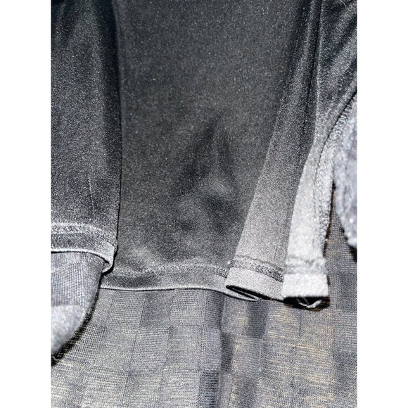 Urban Outfitters Black Textured Sleeveless Midi Dress M Womens Stylish Comfortab - Picture 8 of 8